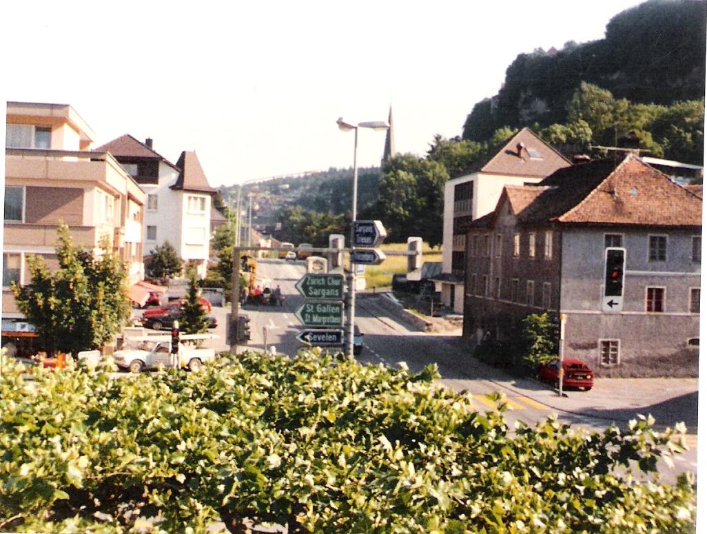 Vaduz to - Zurich - Sargans - Sevelen - St. Gallen... 